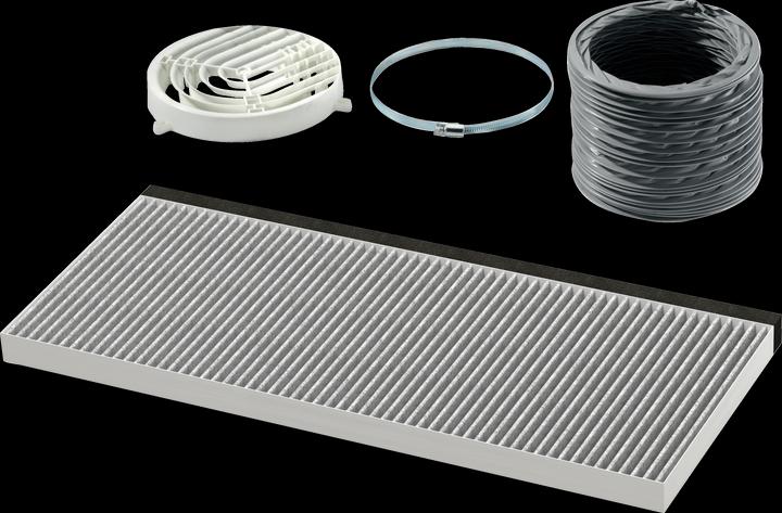 Produktbild Neff Z51ITI2X4 Starterset für Umluftbetrieb für Flachschirmhauben