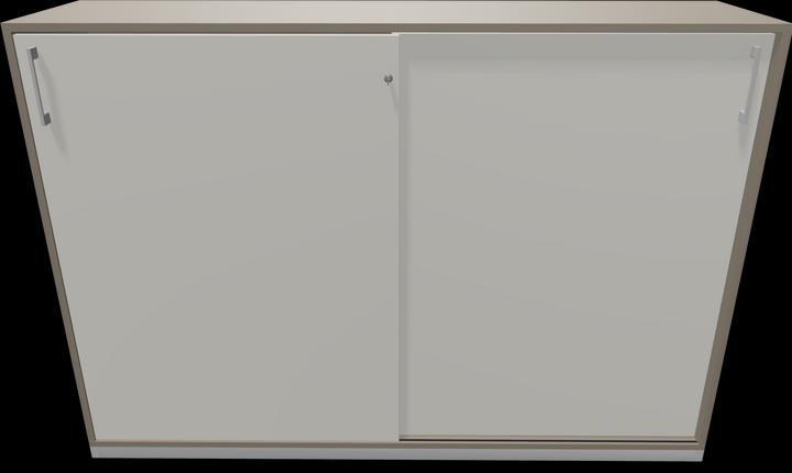 Actual product image Narbutas Choice sliding door cabinet (160 x 40 x 111.5 cm)