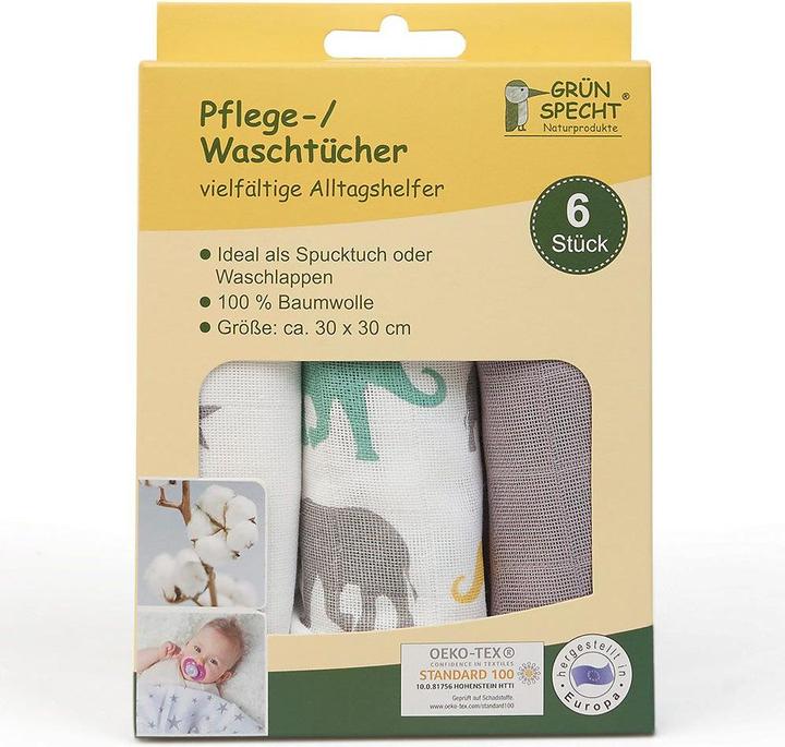 Produktbild Grünspecht Pflegetücher (30 cm, 30 cm)