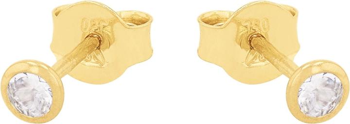 Image du produit Amor Boucles d'oreilles pour femmes, or 750, zirconium synth. (Or 750, 18 ct)