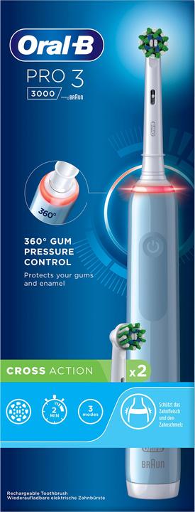 Actual product image Oral-B Pro 3 3000 (Oscillating toothbrush)