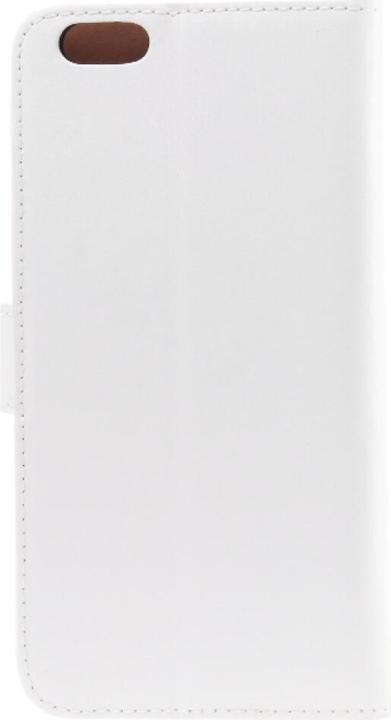 Produktbild NoName Slim Leder Book Case für iPhone 6 Plus - weiss 4250710556328 (Apple iPhone 6 Plus)