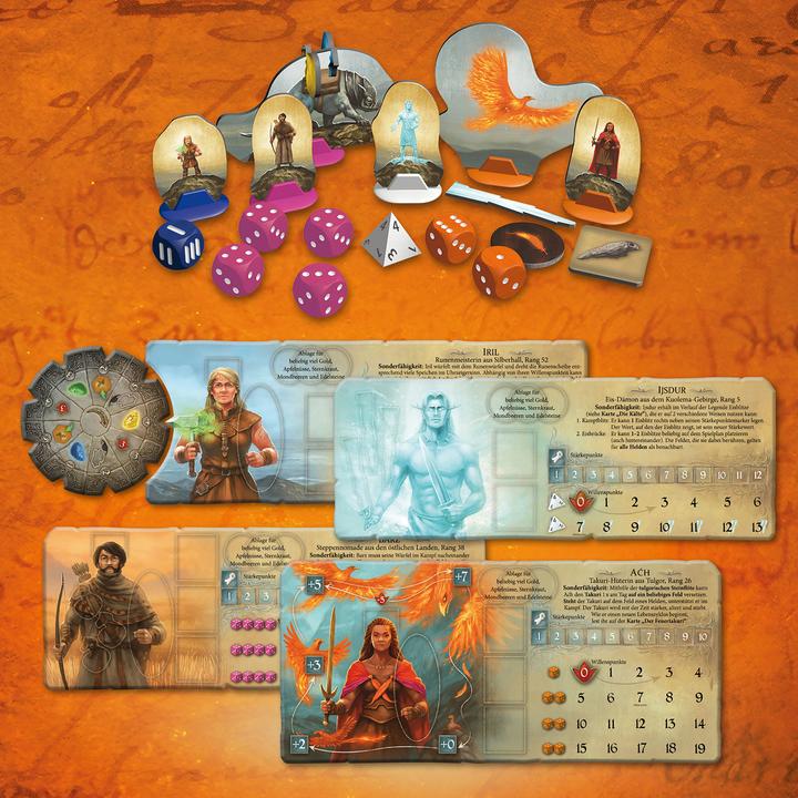 Produktbild Kosmos FKS6821490 - Magische Helden: Die Legenden von Andor, 5-6 Spieler, ab 10 Jahren (DE-Erweiterung) (Deutsch)
