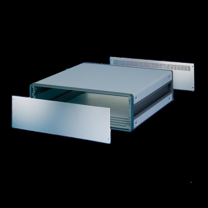 Actual product image Schroff Front panel - FRONT PLATE 2HE 42TE ELOX.