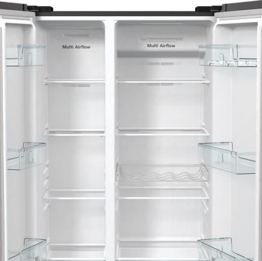 Image du produit Hisense RS711N4AFE - Americaanse Koelkast - Zwart (550 l)
