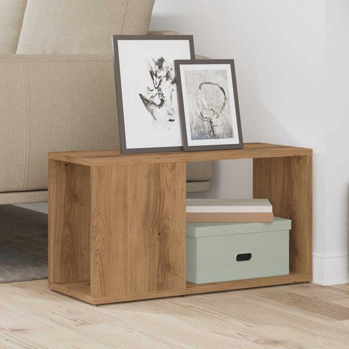 Actual product image VidaXL TV-Schrank Artisan-Eiche 60x24x32 cm Holzwerkstoff TV-Möbel TV-Board (60 x 24 x 32 cm)
