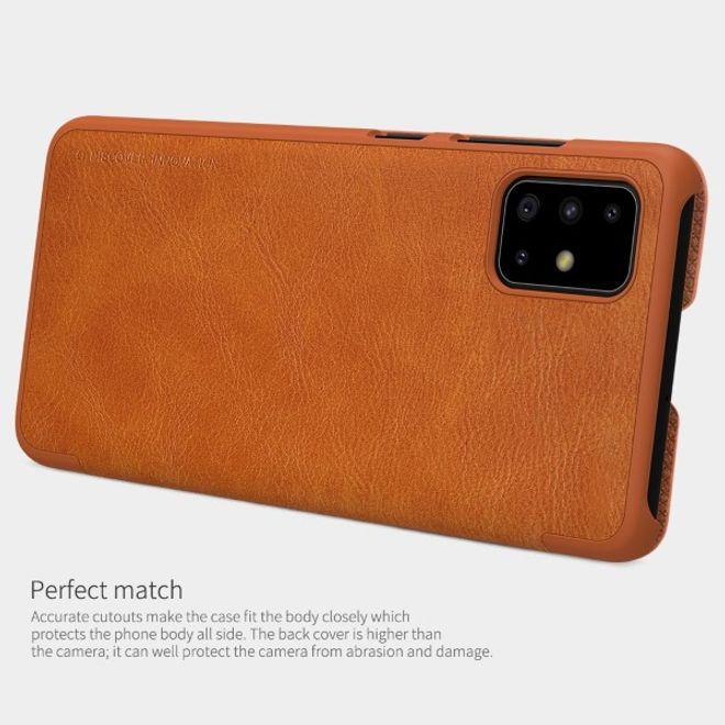 Actual product image Nillkin Qin Series (Samsung Galaxy A71)