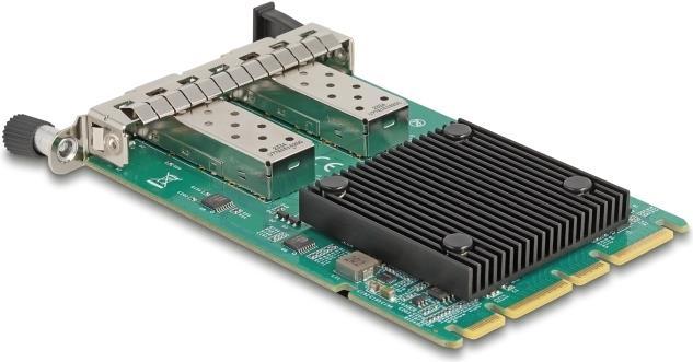 Delock OCP 3.0 Karte zu 2 x SFP+ 10 Gigabit LAN (PCI Express 4.0)
