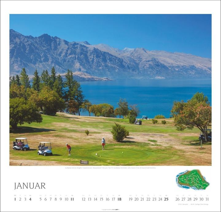 Image du produit Golf Kalender 2026 (Allemand)