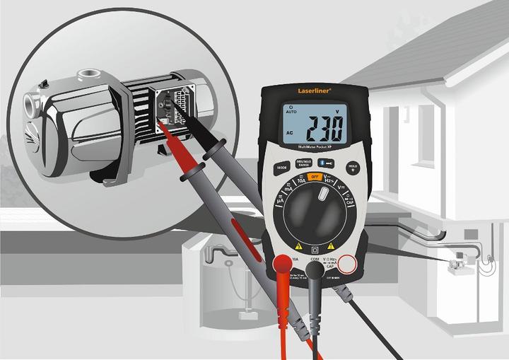 Actual product image Laserliner MultiMeter Pocket XP (CAT IV 600V, CAT III 600V)