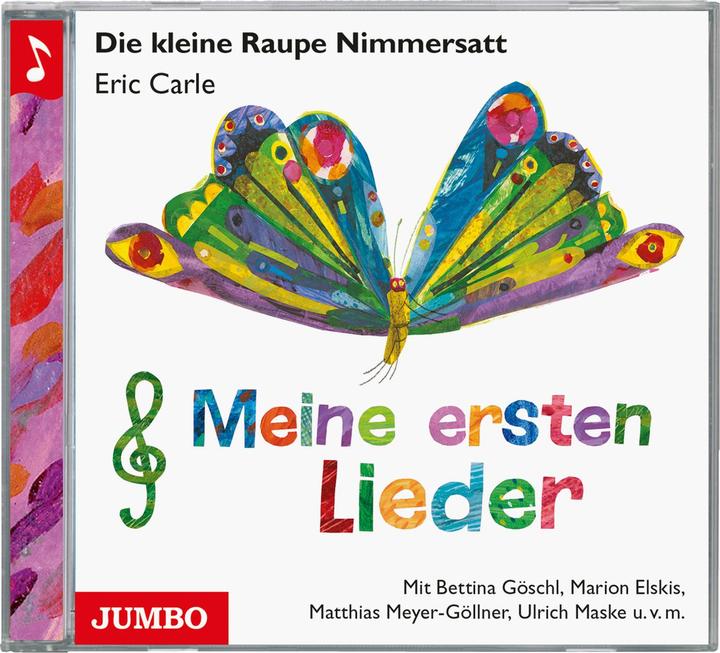 Immagine prodotto Il piccolo bruco Nimmersatt - Le mie prime canzoni CD (Carrozza erica, Ulrich Maschera, Tedesco)