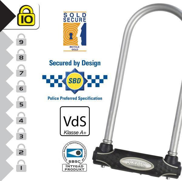 Produktbild Master Lock 8195 Bügelschloss 13 mm x 280 mm x 110 mm