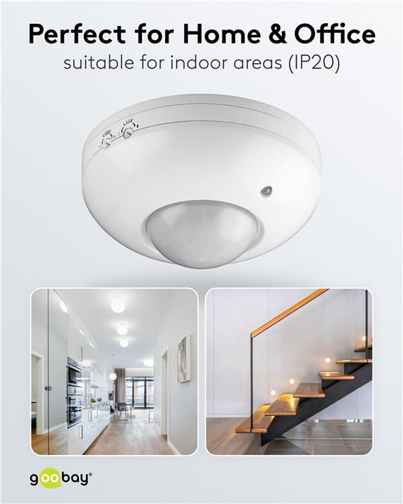 Produktbild Goobay PIR 360° bis 6m (6 m)