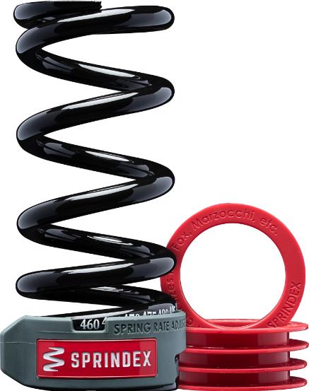 Image du produit Sprindex Ressort d'amortisseur Light Trail Lightweight, longueur 126mm/débattement 55mmx490-560 lbs (126 mm, 55 mm)