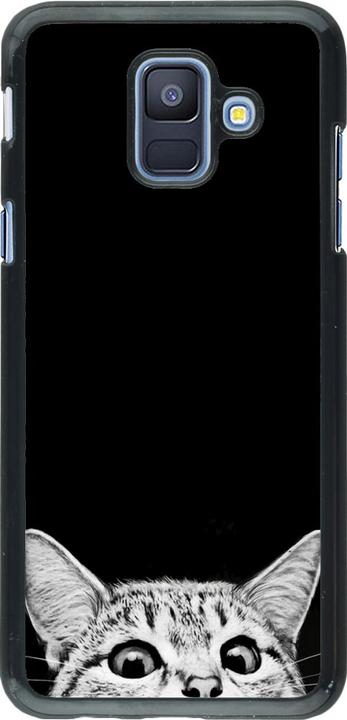 Immagine prodotto PhoneLook Gatto Coque che guarda in alto nero (Samsung Galaxy A6)