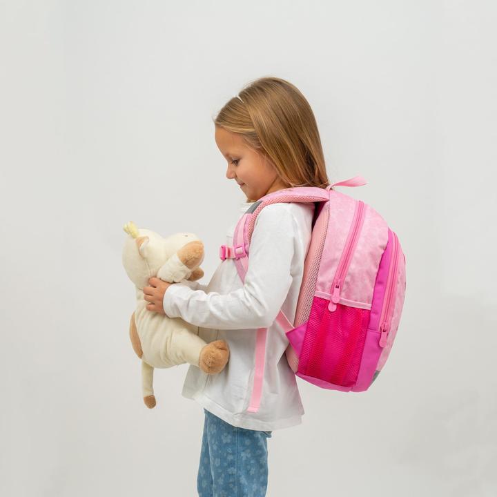 Actual product image Belmil Kindergarten backpack with chest strap and name tag