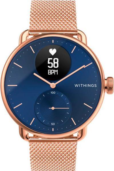 Image du produit Withings Bracelet boucle en maille (18 mm, Acier inoxydable et revêtement PVD)