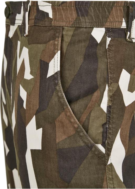 Actual product image Urban Classics Geometric Camo Stretch Twill Cargo Pants (30)