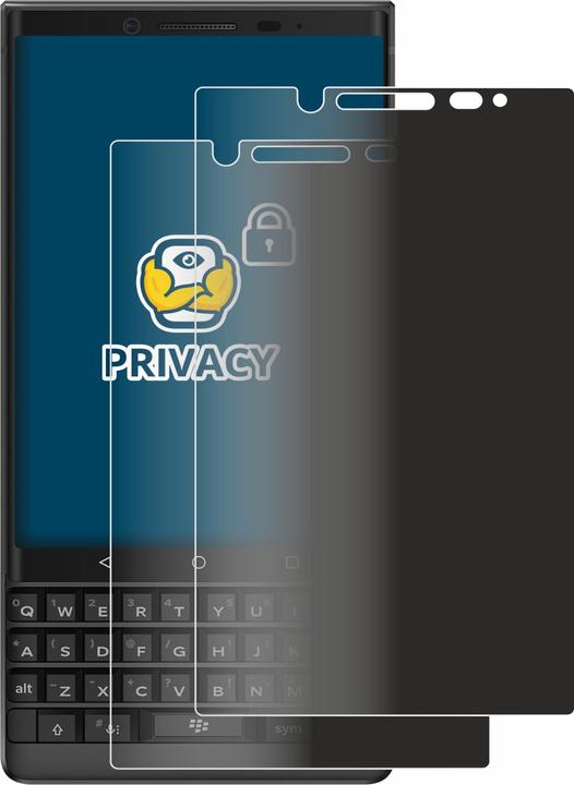 Actual product image BROTECT Anti-spy privacy film Blue light protection film (2 Piece, KEY2)