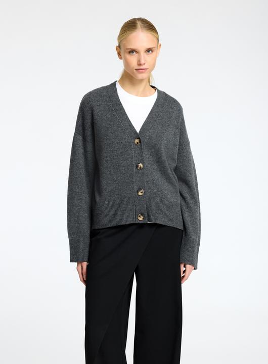 Produktbild Selected Femme Slflara Ls Knit V-Neck Cardigan Bf (XL)