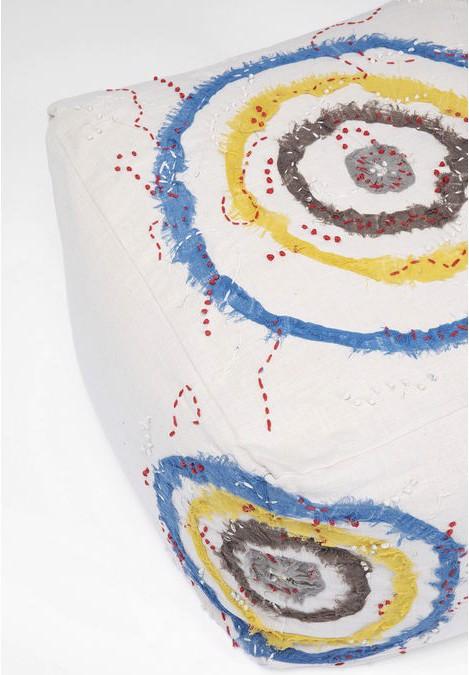 Image du produit Kare Design Tabouret Hippie bleu