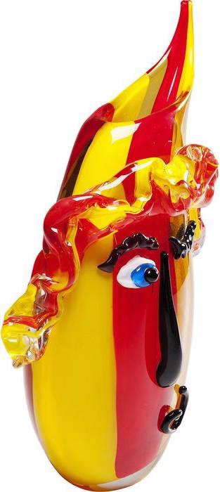 Actual product image Kare Design Vase Face Twinkle Colore
