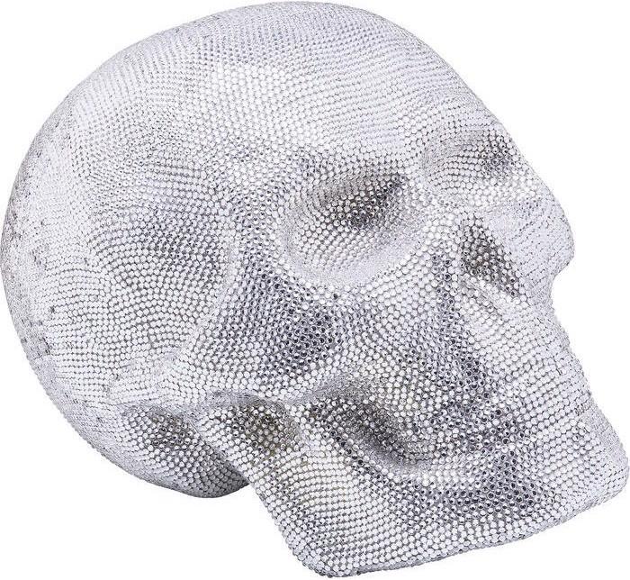 Produktbild Kare Design Deko Kopf Crystal Skull Silber Big
