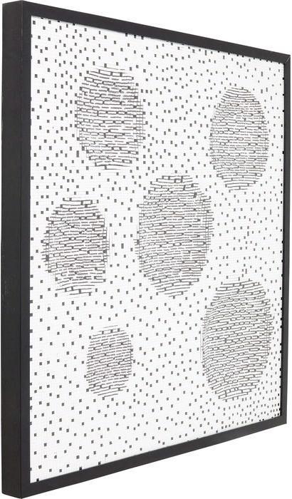 Image du produit Kare Design Cadre décoratif Wall Art Planetary 100x100cm