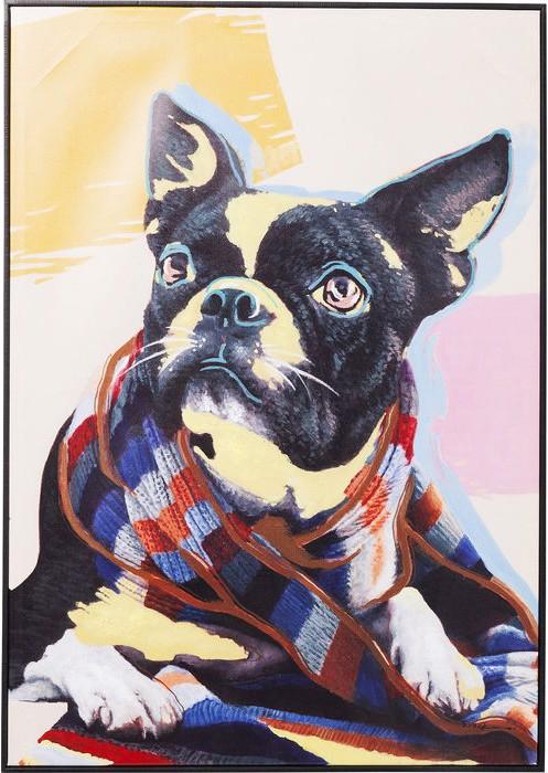 Image du produit Kare Design Tableau Touched Lazy Toto 102x72cm