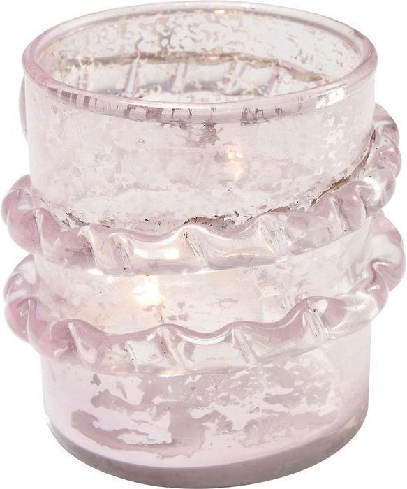 Produktbild Kare Design Teelichthalter La Ola Rosa 8cm