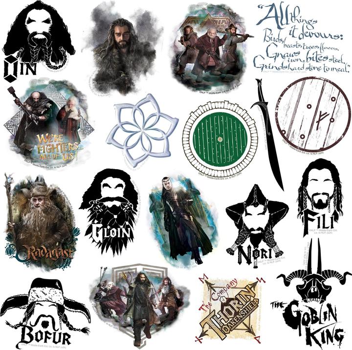 Actual product image Universal Textiles Deluxe Assorted Designs Stickers (Pack of 50)