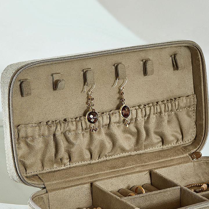 Image du produit Loberon Ohrringe Brixal braun/silber (Argent, Ornement : Pierre précieuse en topaze)