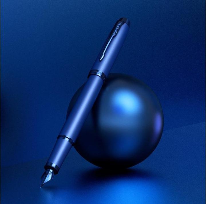 Produktbild Parker Pen Rollerball IM Monochrome PVD F (Blau, 1 x)