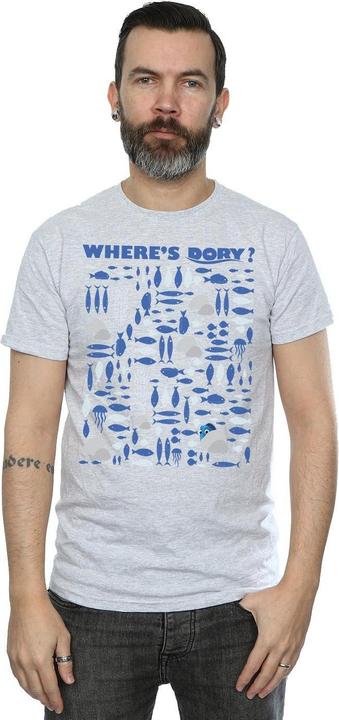 Image du produit Disney - T-shirt FINDING DORY WHERE'S DORY? - Homme (XL)