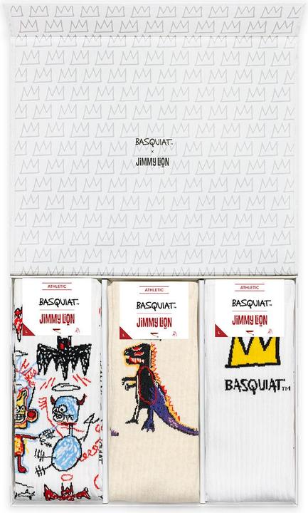 Produktbild Jimmy Lion socken athletic basquiat (x3) (3er Pack, 36, 40)
