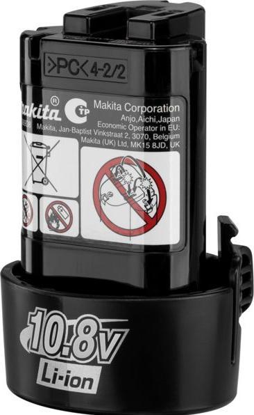 Actual product image Makita 196066-7 Battery 10.8V, 1.3 Ah small type Li-ion (10.8 V)