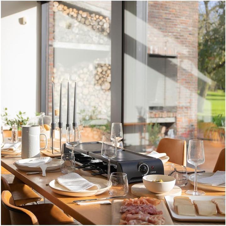 Actual product image Livoo Raclette set 12 persons
