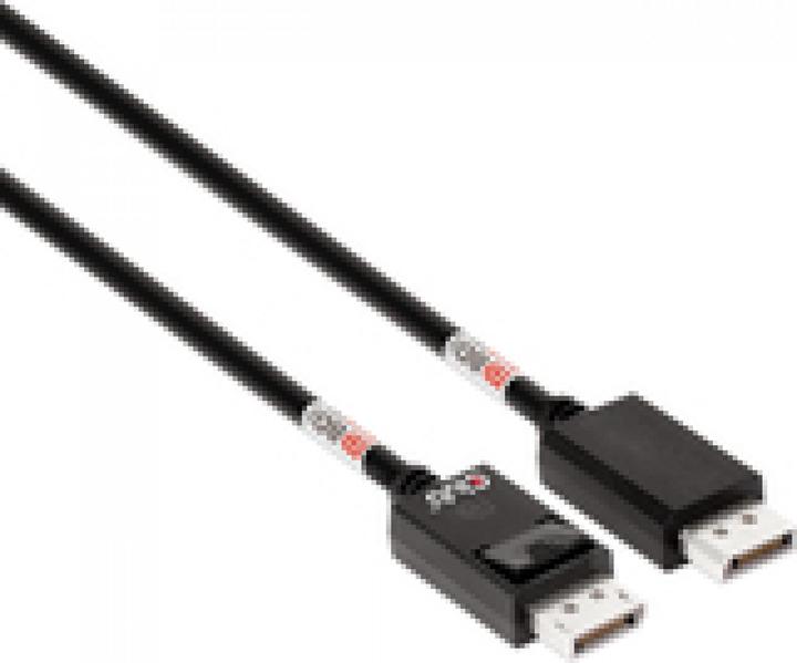 Image du produit Club 3D Club3D Câble DisplayPort 2.1 DP80 1,6m 10K/8K/4K St/St retail (1.60 m, DisplayPort)