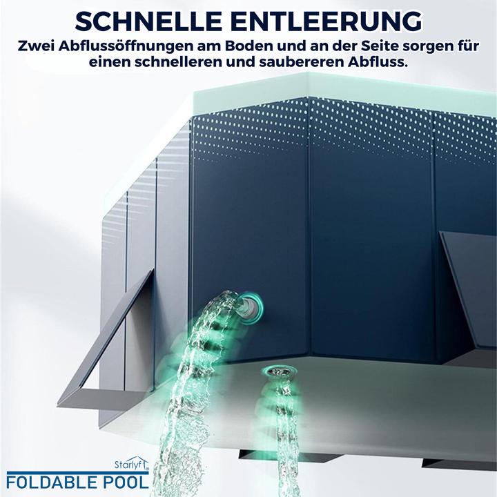 Actual product image Starlyf Foldable Pool