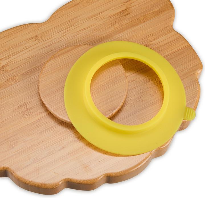 Actual product image Relaxdays Baby plate lion