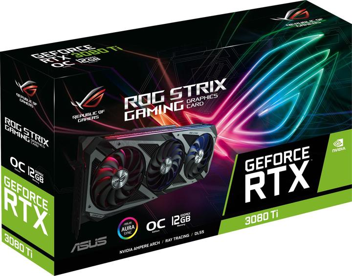 Actual product image ASUS GeForce ROG STRIX RTX 3080 Ti O12G-Gaming (12 GB)