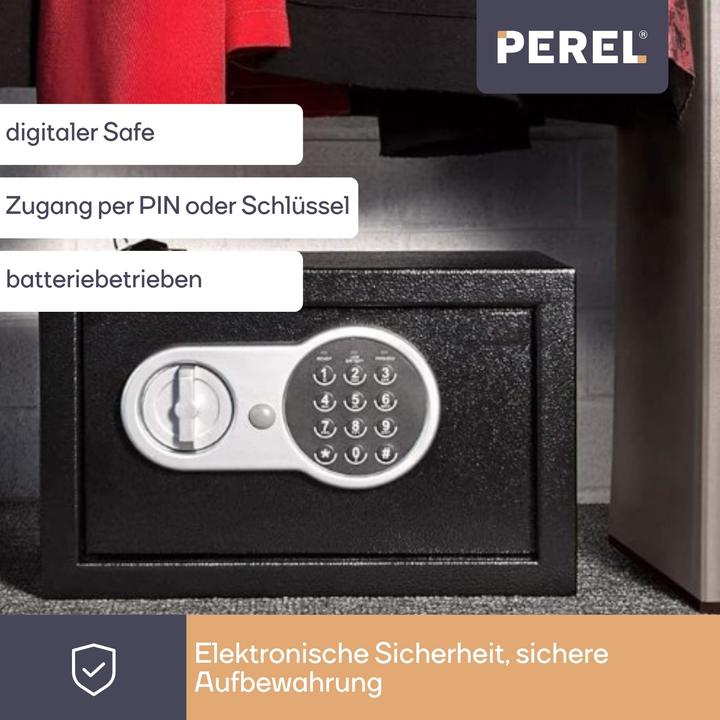 Image du produit Velleman COFFRE-FORT ÉLECTRONIQUE - 20 x 31 x 20 cm (8.50 l)