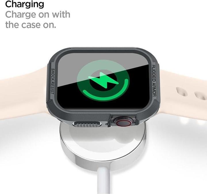 Produktbild Spigen Apple Watch 9/SE RugArm Drk Gr