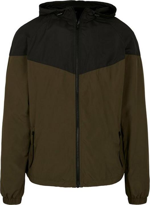 Build Your Brand Zweifarbige Tech Jacke (5XL)
