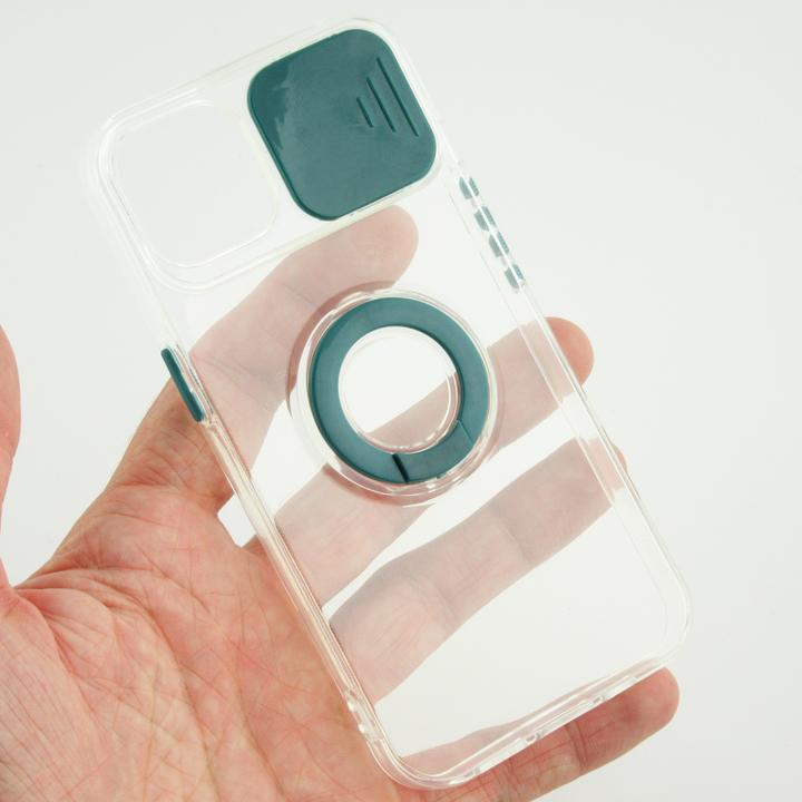 Immagine prodotto PhoneLook Coperchio con cursore della fotocamera e anello (Apple iPhone 14 Plus)