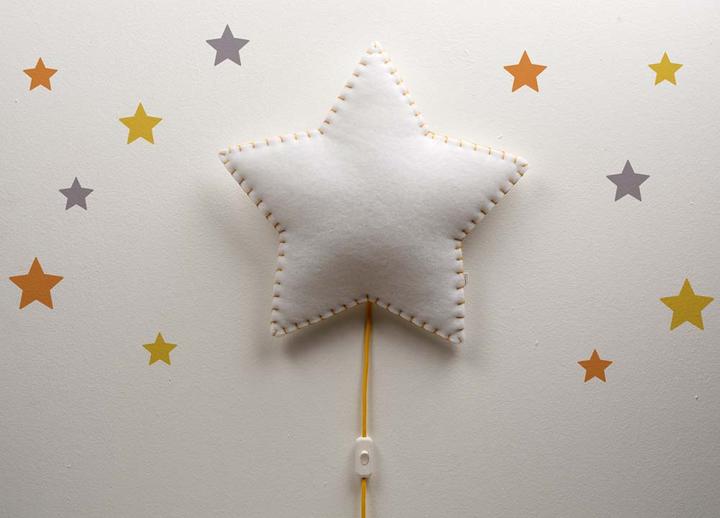 Image du produit Buokids Lampe douce veilleuse/applique étoile