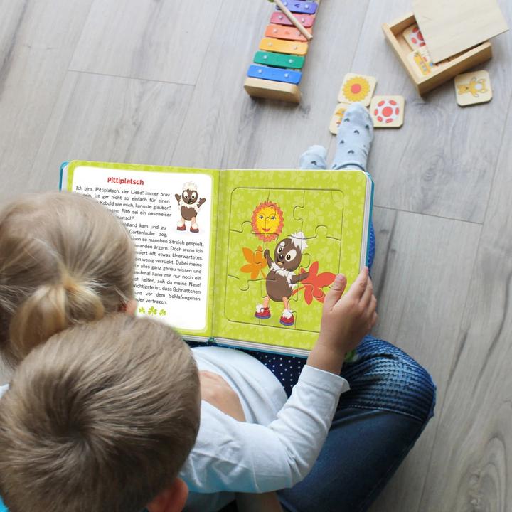 Immagine prodotto Unser Sandmännchen Puzzlebuch mit 4 Puzzle Sandmann (Tedesco, Trötsch Verlag GmbH & Co KG, 2020)