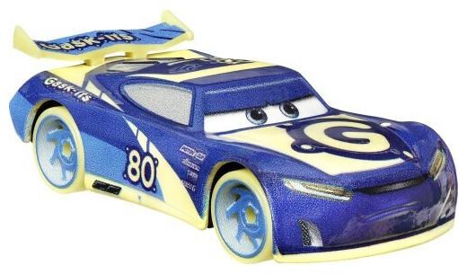Actual product image Mattel Disney Pixar Cars Glow Racers Dan Carcia
