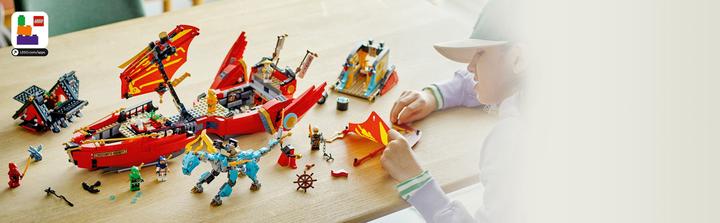 Produktbild LEGO Ninja-Flugsegler im Wettlauf mit der Zeit (71797, LEGO Ninjago)