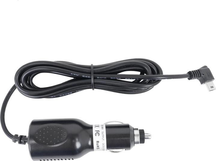 Productafbeelding PNI Autolader met mini USB-stekker 12V/24V - 5V 2A, voor GPS, kabellengte 190 cm